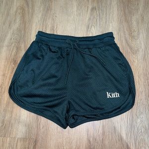 kith shorts green